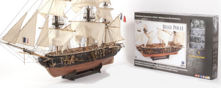 Model lodi Belle Poule (modely-lodi.cz)