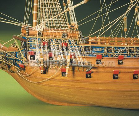 Model lodi Sovereing of Seas, stavebnice Sergal
